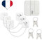 Securite Fenetre Enfant (3pcs) - Bloque Fenetre Enfant - Sécurité Et Protection - Evitez Tout Risque D’accident Domestique