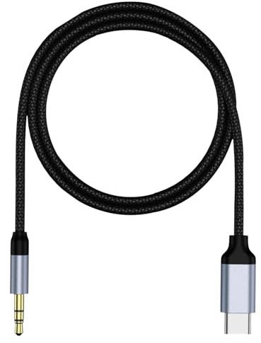 Generico Cavo Audio Di Prolunga Adattatore Da Cavo Aux A USB C - Jack | Stereo Per Auto Per Cuffie Da Tipo C A 3,5 Mm | Cavvo Adattatore Da Aux A USB C Da Tipo C A 3,5 Mm |