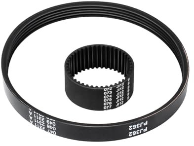 Dimakung Elektrischer Schneeschaufel Antriebsriemen für Earthwise Schneefräse SN70016 SN74014, Schneeräumer-Riemen-Kit inklusive Schlangenantriebsriemen & Motorzahnriemen Schneefräse Ersatzteile