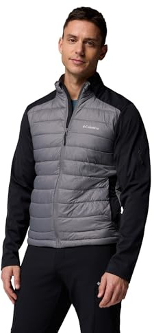 Columbia Columbia Tech Hybrid Softshell, Äventyrsredo Jacka, Fläckresistent, Miljövänlig Isolering, Anpassningsbar Fåll, Flexibel Design - Herr