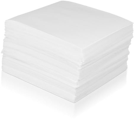 TOKIDNY 300 Lingettes Non Pelucheuses Papier Anti-Poussière Essuie-Tout Sèches sans Poussière pour Lentilles Nettoyage Précis Laboratoire Industrie Optique