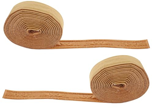 jojofuny 2 Di Bordatura Autoadesiva Per Pareti 4 Cm Modanatura Angolare in Rame Con Fiori Facile Da Installare