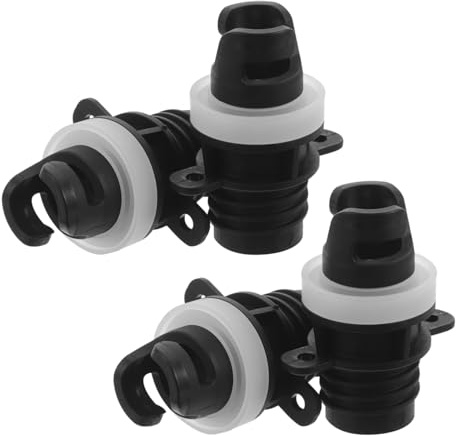 BESPORTBLE 4pcs Paddle Board Pump Adapter and Kayak Valve Connector Inflatable Boat Air Pump Adapter for Dinghy Sup Air Pressure Valve Attachment for Water Sports