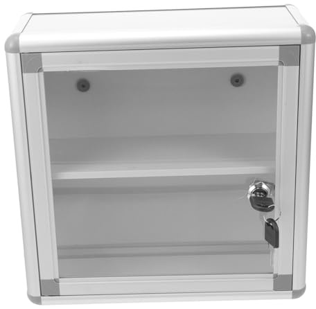 UTHCLO Caja Botiquín con Cerradura para Medicinas Almacenamiento Seguro y Resistente al Agua Gran Capacidad y Diseño Multicapa para Uso Doméstico Oficina o Actividades al Aire