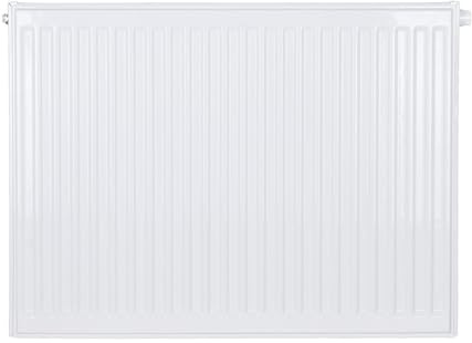 Belrad® Heizkörper Typ 11 Flachheizkörper, Weiß, 500x800 mm | 6 Anschlüsse, Universalheizkörper, Wandmontagefähig, Energiesparend, Kompakt & Modern