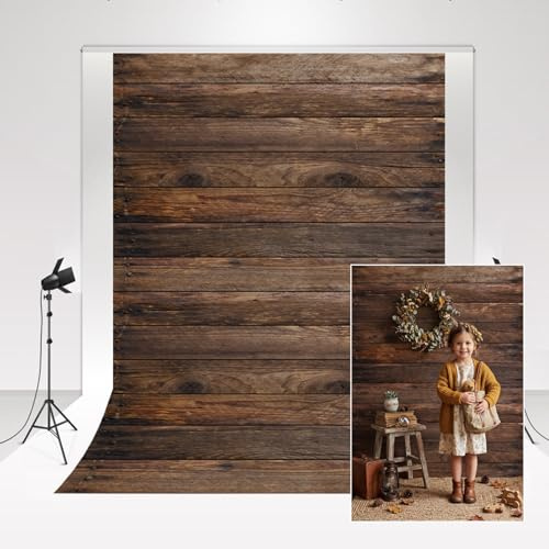 Kate rustikale Holz Fotohintergrund 2x3m Vintage Holz Fotografie Hintergrund für Neugeborene Porträt Fotostudio