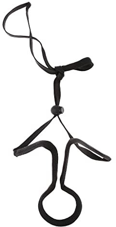 lahomia Gros Plan des Accessoires de Scène Microphone Main Libre Brace Support Micro Cou Noir