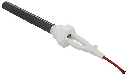 Bougie allumage ceramique poele a granule 3/8 pouce resistance poele a pellet 220v 300w allumage poele 100x10.5x6mm (Ouvert sur le dessus)