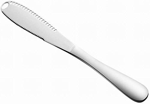 Kitchen Utensils 3 In 1 Multifunction Butter Spreader Stainless Steel Butter Knife Cutter Butter Curler