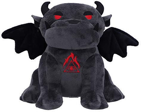 Nemesis Now Fluffy Fiends Peluche Gargouille Noir 20 cm