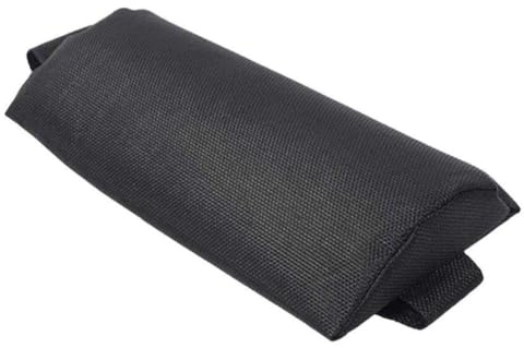 Awayhall Sonnenliege Kissen Kopfkissen, Liegestuhl Kissen Sonnenliege Kissen Kopfkissen Gartenstuhl Nackenkissen Mit Gummiband Für Nacken, Unterer Rücken, Knie, Beine, Füße Black