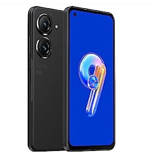 Asus Zenfone 9 Smartphone (5,92 AMOLED Display, 50MP Dual-Kamera, 4300 mAh Akku, 8GB RAM, 128GB Speicher), Midnight Black