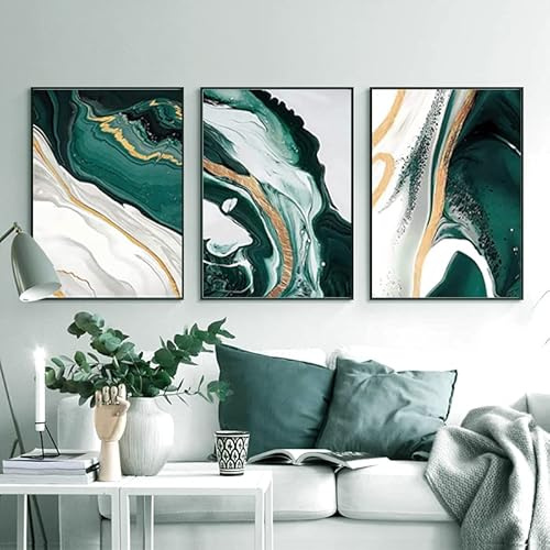 LPFNSF Quadro moderno su tela, per soggiorno, soggiorno, camera da letto, cucina, sala da pranzo e ufficio. (stile 1, 20 x 30 cm x 3)