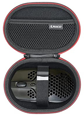 RLSOCO Tasche für HyperX Pulsefire Haste 2/Pulsefire Haste/Pulsefire FPS Pro/Pulsefire Surge/Pulsefire Haste 2 Pro Gaming-Maus (Nur Tasche)