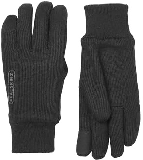 SEALSKINZ | Necton | Vindtät stickad handske för alla väder | Mjuk känsla & andningsbar | Vardagliga handskar