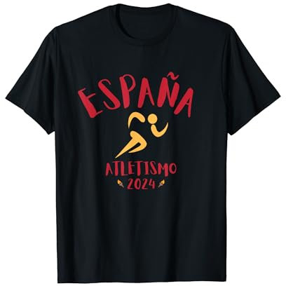 Camiseta España Atletismo 2024 Hombre Mujer Niños Camiseta