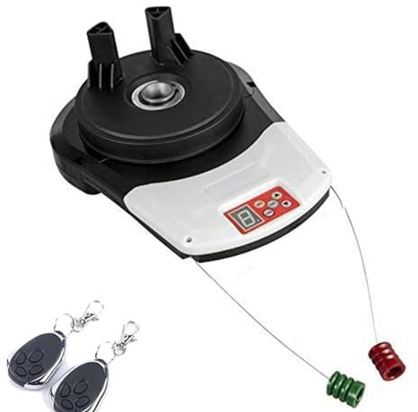 XNXYSMKJ Automatic Roll Up Door Opener Commerial Garage Roller Door Opener w/Remote Roller Door Opener Power Electric Rolling Shutter Roller