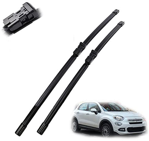 LHD Front Wiper Blades,For Fiat 500X 2014-2020 Car Windshield Windscreen Front Window Wiper 26+14