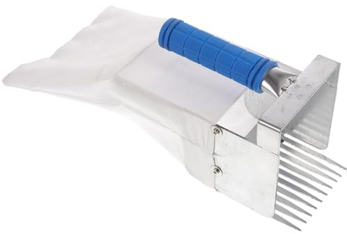 Beavorty Recolector de Arándanos Pequeño con Peine de 4,5 Mm y Mango Ergonómico, Pala para Recoger Frutas Pequeñas sin Dañar Plantas, Herramienta Manual para Jardín y Color Color Aleatorio