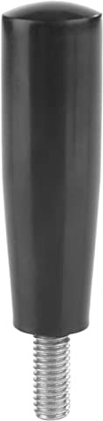 Oumefar de Baquelita Fresadora Herramienta Giratorio Accesorio de Repuesto para Fresadora de Roscas Rectificado de Torno, Negro M6 50 5 Piezas