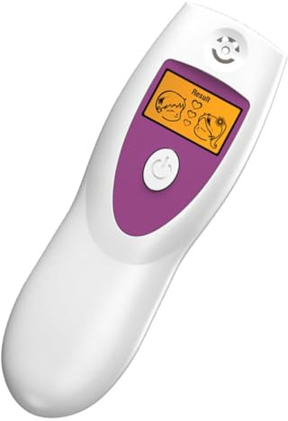 COHEALI Oral Halitosis Tester Portable Breath Analyzer with One-Button Operation for Home Use and Instant Mouth Odor Detection Device