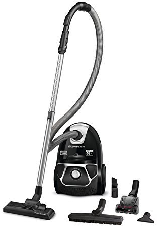 Rowenta Compact Power ro3985ea Cylinder Vacuum 3L 750 W à Black Vacuum – vacuums (750 W, à, 28 kWh, Cylinder Vacuum, dust bag, 3 l)