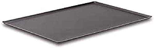 Lacor 68659 68659 grillpanna GN 1/1, aluminium non-stick beläggning, svart