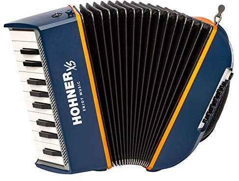 Hohner XS Kinder-Akkordeon blau-orange