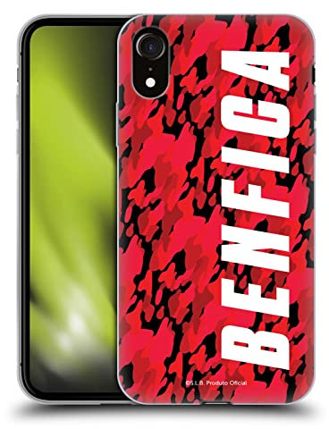 Head Case Designs Offizielle S.L. Benfica Tarnung 2021/22 Crest Gel Handyhülle Hülle [Militärischer Schutzgrad] Kompatibel mit Apple iPhone XR