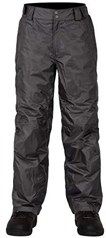 Two Bare Feet Men's and Women's Unisex Waterproof Trousers - Adults Salopettes for Hiking, Outdoors, Snowboard & Ski (Claw Hammer, Black, Medium)