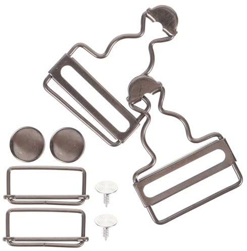 VILLCASE 2sätze Einstellbare Gurtclips Für Latzhosen Robuste Schnallen Für Jeans Und Handtaschen Diy Handwerksbedarf Für Vielseitige Anwendungen