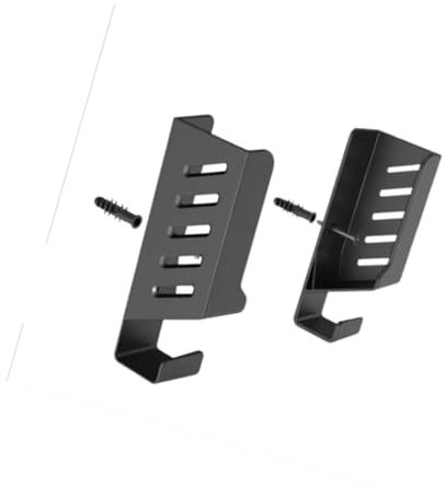 BaotyJie Router-Wandhalterung, Router-Aufbewahrungshalterung, professionell, Mehrzweck, für den Heim-Handyständer, Spielekonsolen-Router, Schwarz