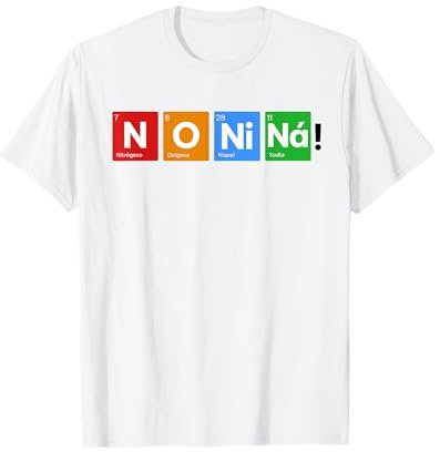 No Ni Na Divertida Camiseta