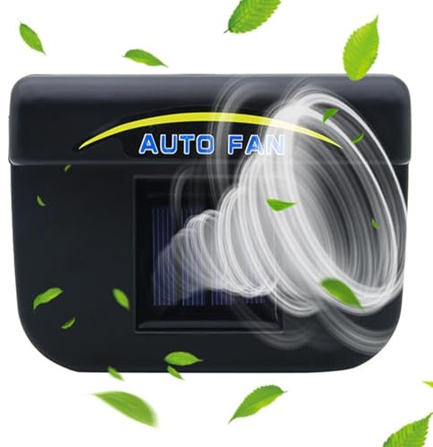 Car Window Fan, Solar Power Generation, Solar Power Generation, Car Window Fan