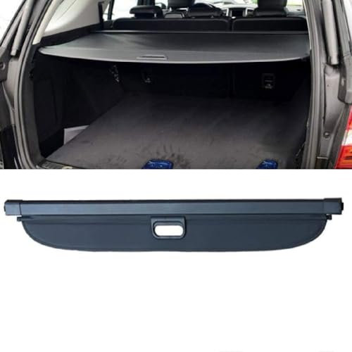 LAFENI Auto Laderaumabdeckung für Mercedes Benz ML500 2006-2012, Kofferraumabdeckung Versenkbare Einziehbarer Rollo Privatsphäre Schutz Abdeckung Zubehör