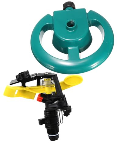 JOINPAYA Arroseur Pelouse Rotatif Automatique Outil Irrigation Jardin Pulvérisateur Résistant et Uniforme pour Grandes Surfaces