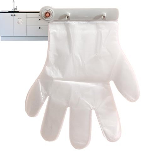 Generico Wall Glove Holder, Organizer for Household Gloves – Organizer with 100 for Food Cleaning and Hairdressing