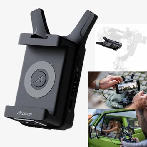 Accsoon CineView Nano Trasmettitore wireless Ingresso HDMI 0,06 s 150 m Ritardo ultra basso HD 1080p60fps Compatibile con il sistema IOS Android per Tik-Tok YouTube Live Streaming.