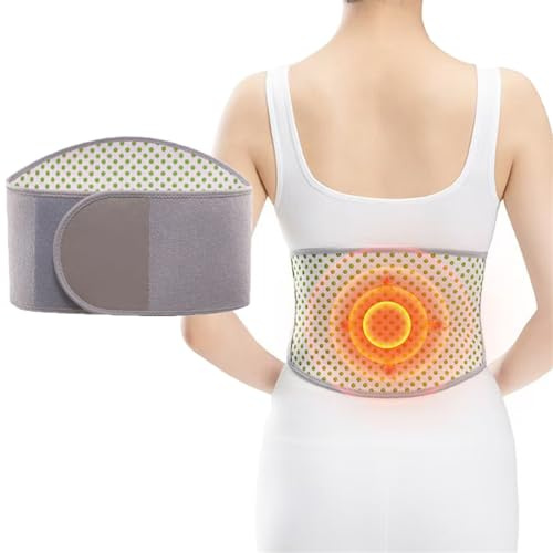 Ceinture dorsale auto-chauffante réglable - Protection thermique - Chauffe-reins - Unisexe - Chauffe-dos - Ceinture de soutien pour lombaire - Soulagement de la douleur - Taille XL