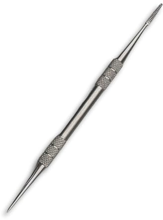 Ingrown Toenail Tool – Black’s File Double-Sided Stainless Steel – Professional Podiatry Nail Curette for Ingrown Nail Treatment, Corn & Callus Removal – Sharp & Durable – by Viva Instruments