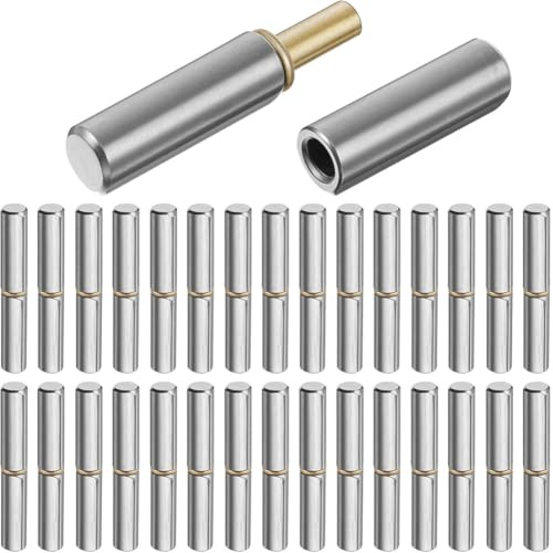 Osmond 30pack à Charnière Soudée 2-1/2 X 3/8 Hinge à Charnière Lourde en Acier en Acier en Acier Amovible pour la Remorque de Porte Swing A