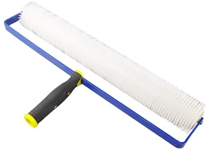 Viahsen Rodillo de burbujas de epoxi de 50 cm de ancho. Rodillo de ventilación versátil, ligero y robusto. Accesorio profesional eficaz con púas de 13 mm.