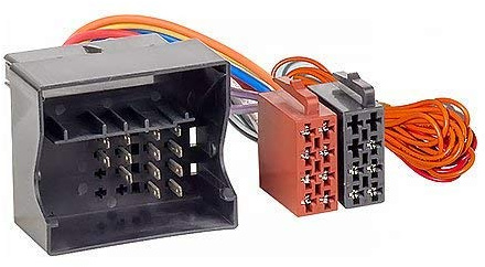 Audioproject A183 - Radioadapter Quadlock auf ISO Stecker Autoradio Adapter für VW Audi Skoda Seat Golf 5 6 Polo 9n T5 Passat Kabel Audio Kabel Autoradio Stecker