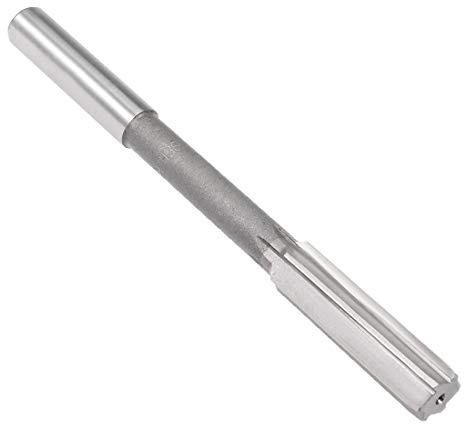 sourcing map 15 mm Spannreibahle HSS H7 6 gerade Flöten Maschinenfräser Werkzeug