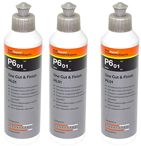 Hochglanzpolitur mit Versiegelung One Cut & Finish P6.01 Koch Chemie 750 ml