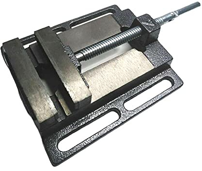 FAST WORLD SHOPPING ® Morsa Per Trapano A Colonna 100 Mm 4 Pollici Morsetta Da Banco Stringente Strettoia Da Bancone Morsettiera Di Supporto