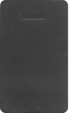 Fiskars Knieschoner, Schaumstoff-Füllung mit feuchtigkeitsbeständigem Bezug, 46 x 28 x 2 cm, Schwarz, Solid, 1062832