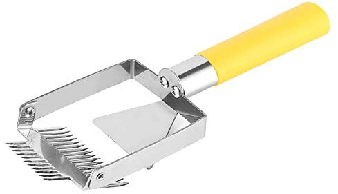 Bienenzucht Entdeckelung Gabel Edelstahl Bienenstock Messer Schaber Werkzeug Honig Ausrüstung Schaber Entdeckelung Werkzeug