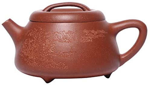 CTCOIJRN Tetera, Tetera 250cc Tetera Original de Arena Morada Tetera Hecha a Mano Maestra Juego de té de Arcilla China Taza de té