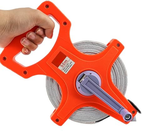 XIANTIAN Fibreglass Surveyors ，Open Reel Tape Measure (50M /165 FT)